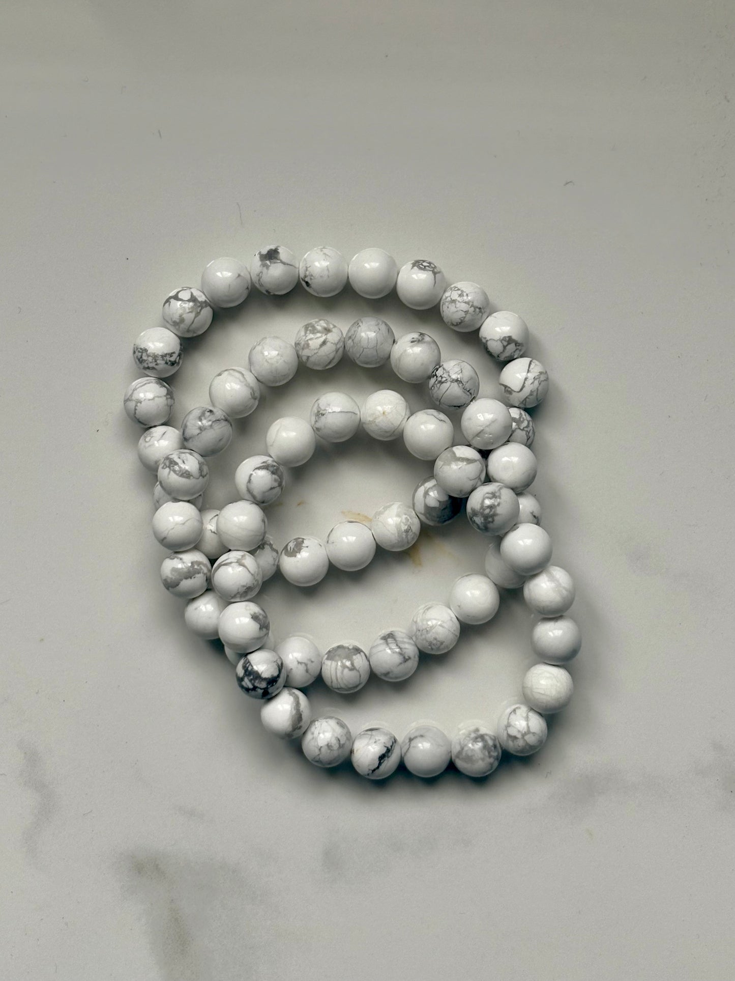 White Howlite Bracelet