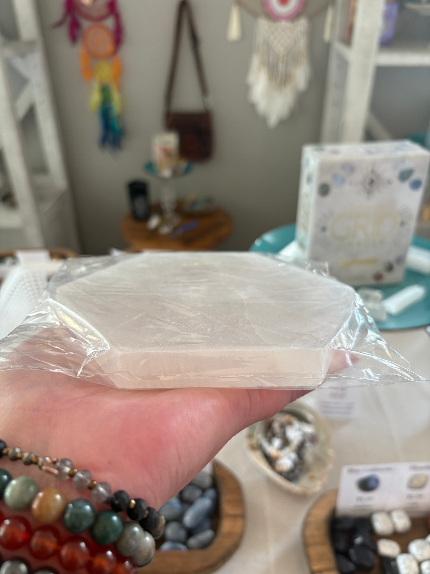 Hexagon Selenite Plate