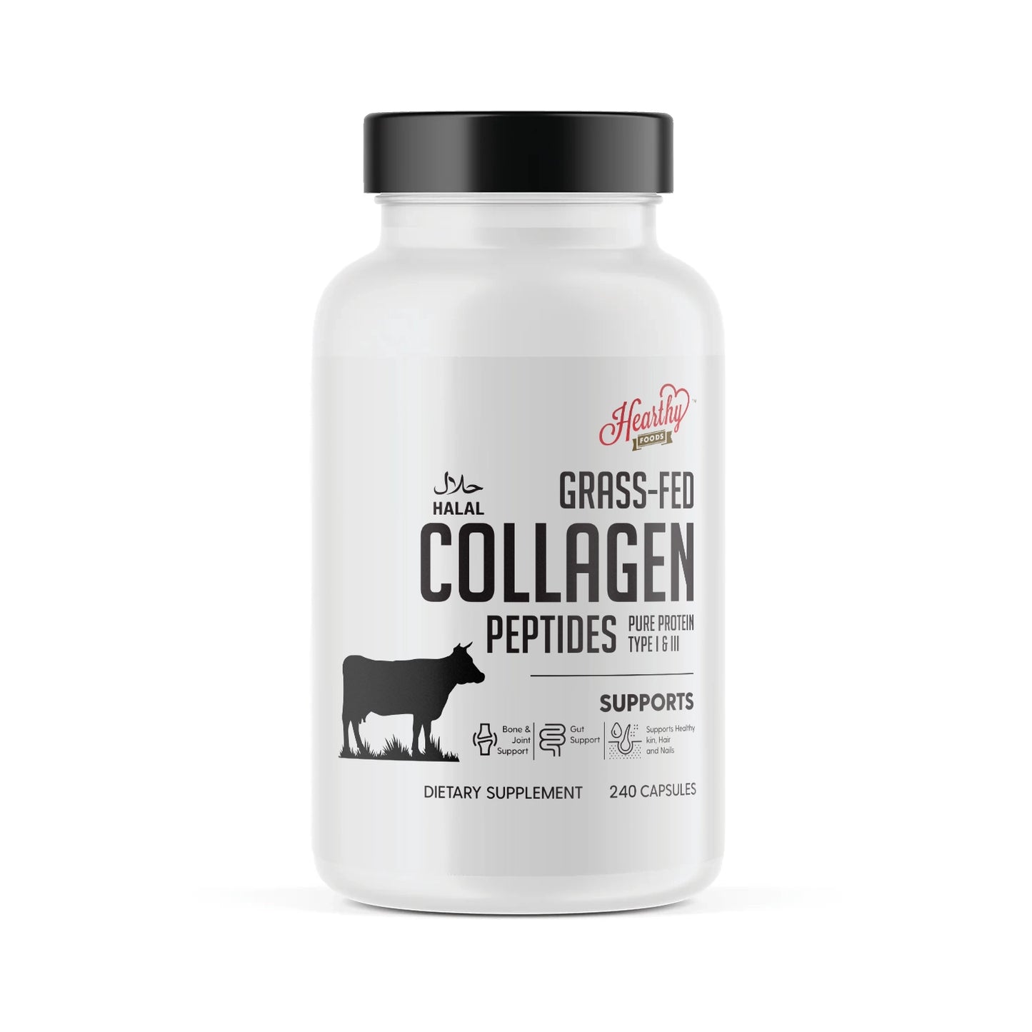 Collagen Capsules Supplement (Type I, Iii), 360 Collagen Capsules