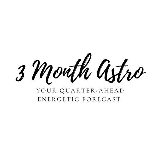 3-Month Astro Outlook - Plan with Purpose