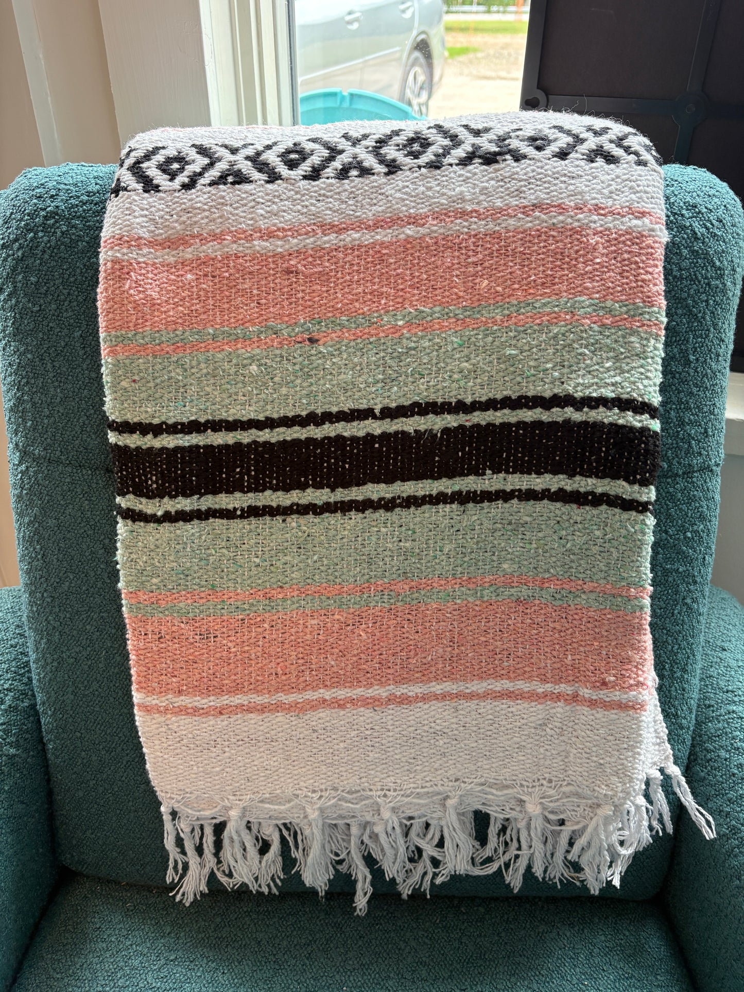 Pastel Mexican Blankets