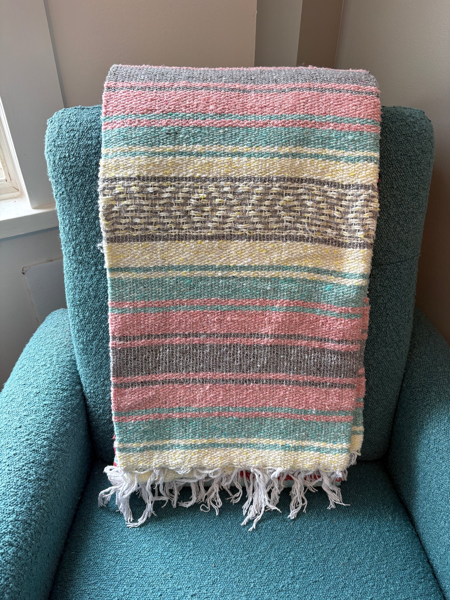 Pastel Mexican Blankets