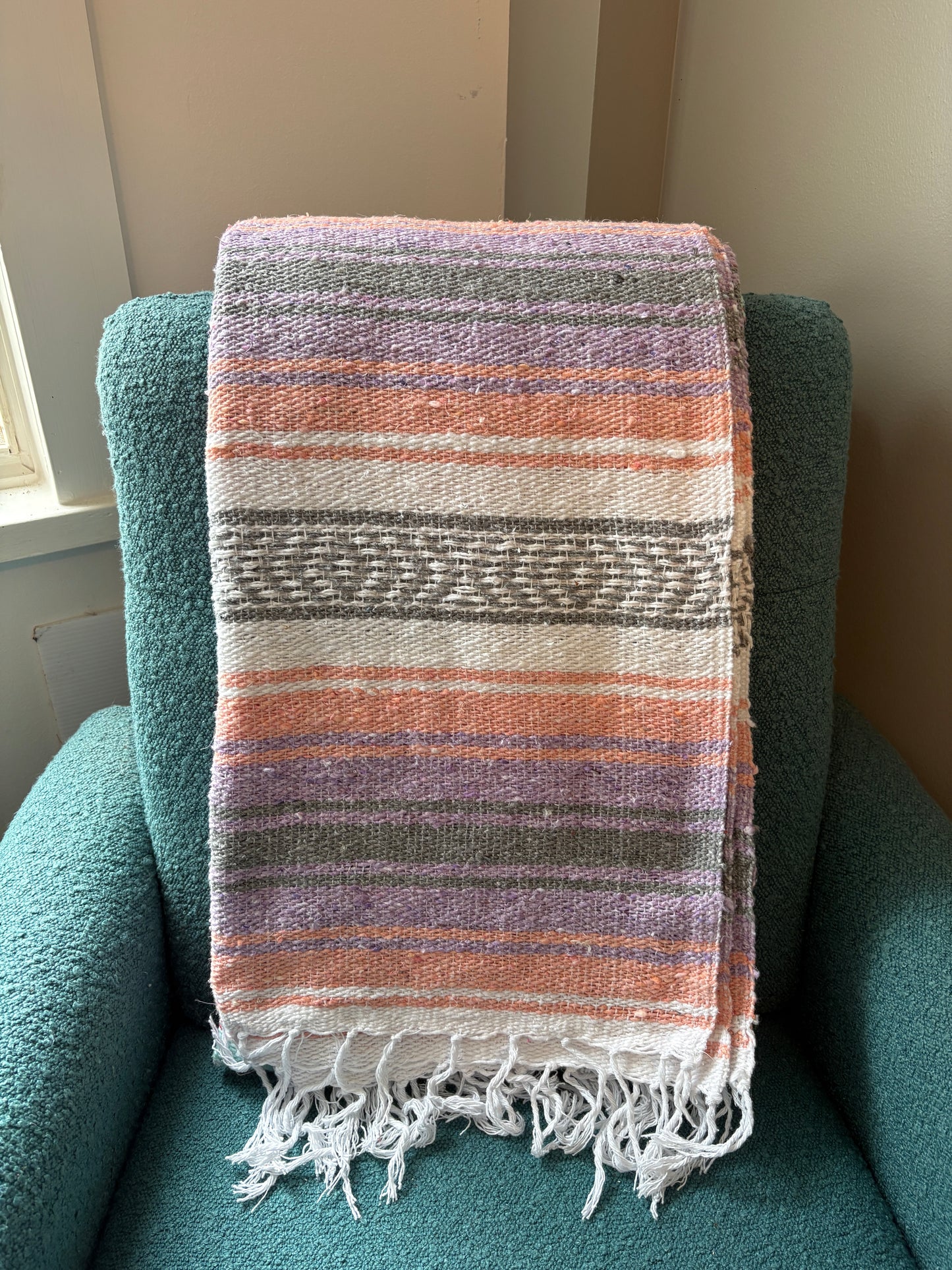 Pastel Mexican Blankets