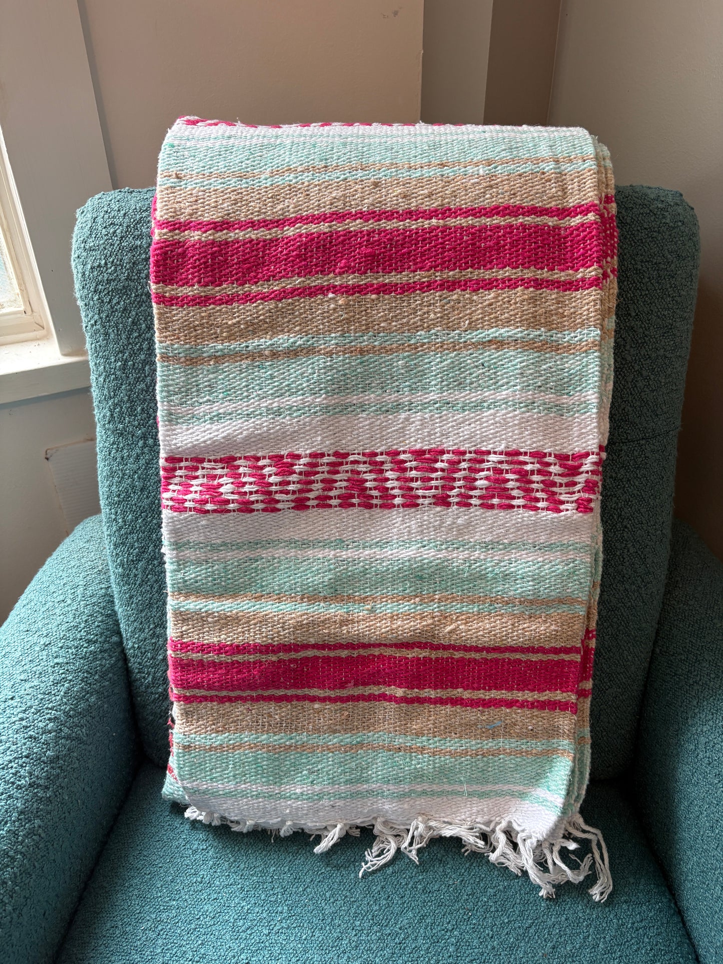 Pastel Mexican Blankets