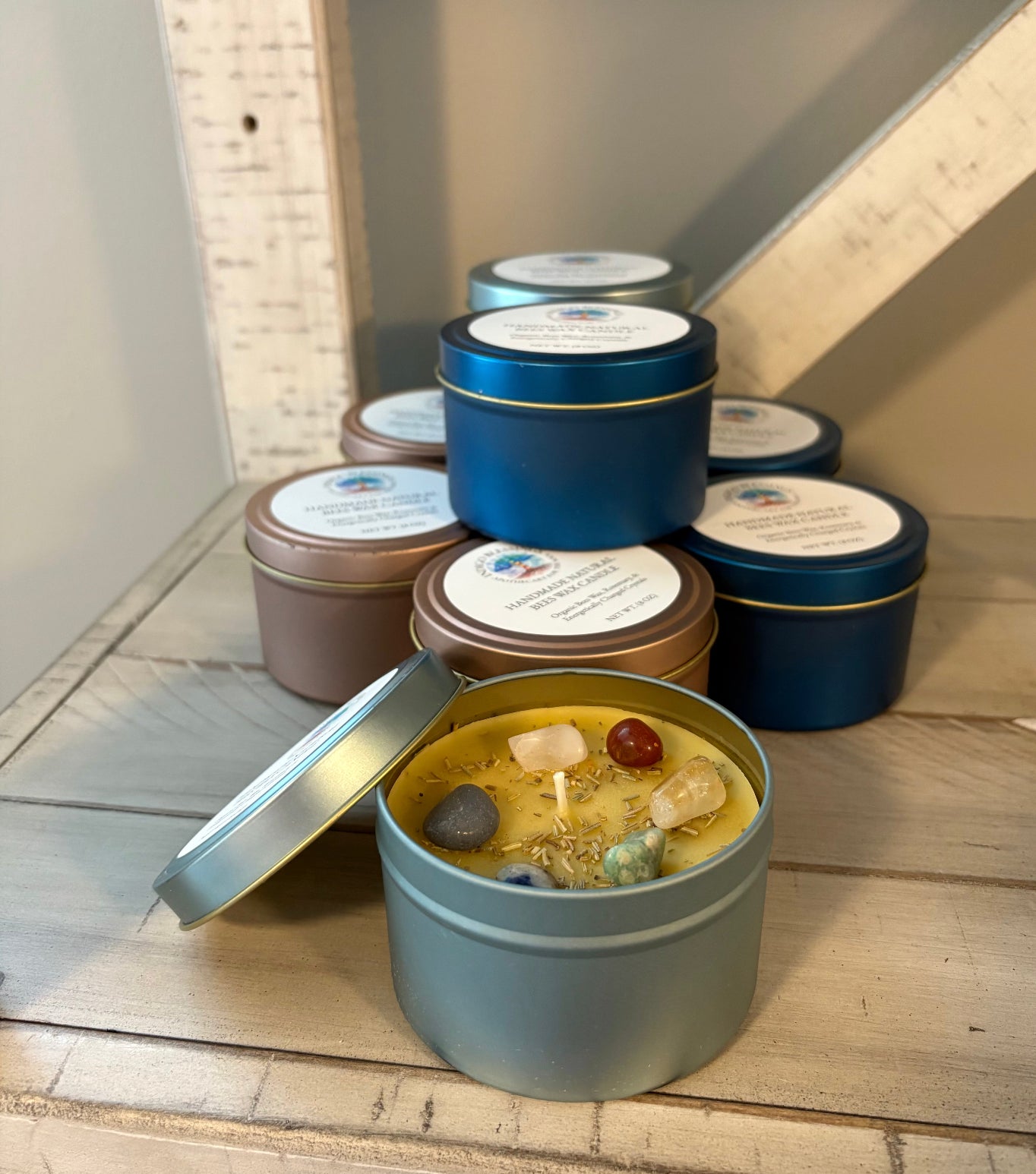 Handmade Organic Bees Wax Candles