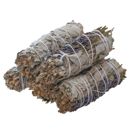 French Lavender & White Sage Smudge Stick
