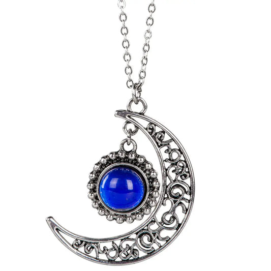Moon and Sun Mood Necklace